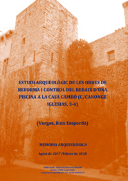 Estudi arqueològic de les obres de reforma i control del rebaix d'una piscina a la Casa Cambó (c/ Canonge Iglesias, 3-4)