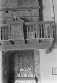Detall de l'orgue de Castelló de Farfanya