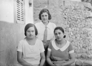 Antònia Dolç, Magdalena Marcó i Rosa Avia. Calvià