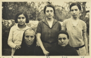 Maria March, Rosa Rutlan, Teresa Solivelles i Francisca Rutlan. Caimari