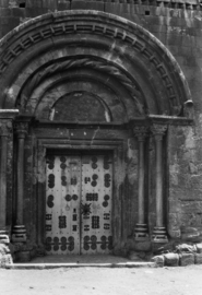Porta de l'església de Cistella