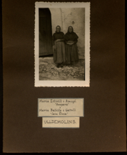 Maria Estivil i Amigó i Maria Batista i Gasull. Ulldemolins.