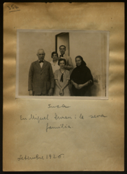 En Miquel Duran i la seva família