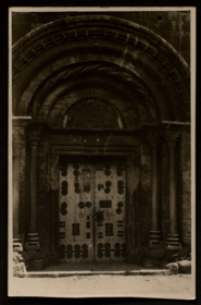 Porta de l'església de Cistella