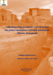 Campanyes d'excavació 2017-20. Excavació del fossat meriodional de Palol Sabaldòria
