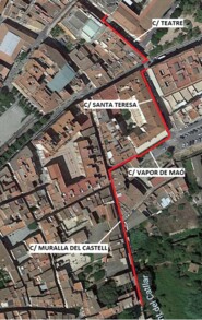 Memòria d'intervenció arqueològica als carrers Muralla del Castell, Vapor de Maó, Santa Teresa i Teatre de Valls