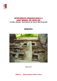 Memòria intervenció arqueològica a Sant Miquel de Cruïlles