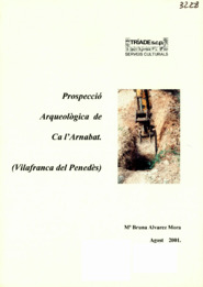 Prospecció Arqueològica de Ca l'Arnabat