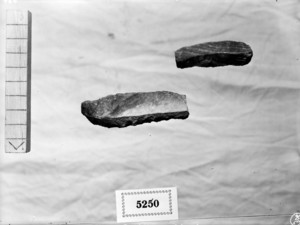Ganivets de sílex del eneolític.