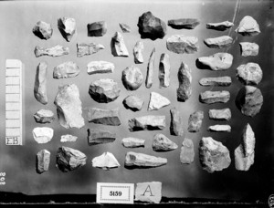 Fragments de sílex del eneolític.
