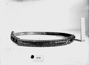 Cinturó de l'edat del bronze.