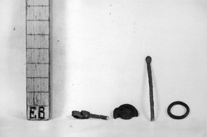 Conjunt de peces de metall dels segles VII-VI a.C.