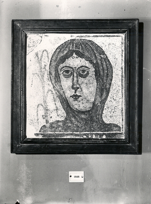 Mosaic d'una dona.