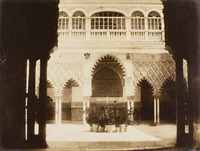 Alcázar de Sevilla. Patio de las doncellas