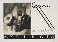 Fotografia publicitària per a Myrurgia. Productes «Goyesca»