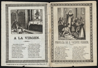 A la Virgen ; Profecía de S. Vicente Ferrer
