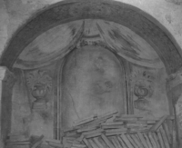 Pintures al fresc de l'església de Santa Creu (1)