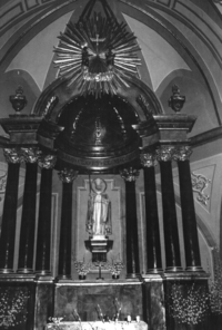 Altar Major de l'Església de Sant Pere de Mieres (1)