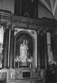 Altars laterals de l'Església de Santa Maria de Riudaura (1)
