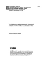 Prospeccions paleontològiques al municipi d'Isona i Conca Dellà i Gavet de la Conca