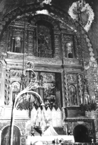 Altar Major de l'Església de Sant Cristòfol de Beget (1)