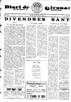 Diari de Girona d'avisos i notícies Núm. 70