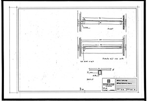 D-13 Escala ampliació, detall suports tram 3