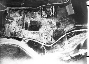 Fotografia aèria de la Neàpolis d’Empúries