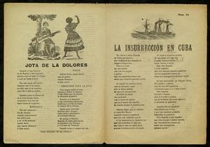 La insurrección en Cuba ; Las zapatillas : mazurca ; Coro y Juanito ; Jota ; Jota de la dolores