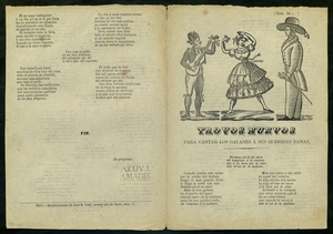 Trovos nuevos para cantar los galanes á sus queridas damas