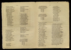 Canciones del barberillo : primera parte ; Americana : carnaval con Don Pompeyo