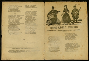 Trovos nuevos y divertidos : muy amorosos y salameros para cortejar la juventud