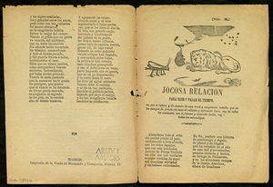 Jocosa relacion : para reir y pasar el tiempo