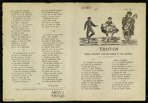 Trovos : para cantar los galanes á sus damas