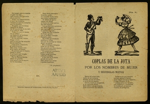Coplas de la jota : por los nombres de mujer y seguidillas nuevas
