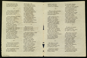 Trobos nuevos : y divertidos cantados de un Galan á su Dama, y al mismo tiempo dos que cantó dicha Dama, en contestacion á su Galan