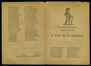 Relacion burlesca del hombre mas desgraciado conocido por el rigor de las desdichas