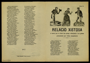 Relació xistosa : ó xasco que va doná una guapa valenciana á set galans pretendents que volian conquistarla