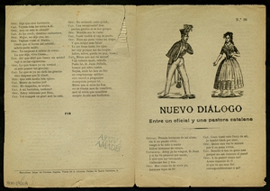 Nuevo dialogo : entre un oficial y una pastora catalana