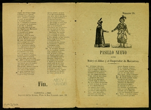 Pasillo nuevo : entre Muley-el-Abbas y el Emperador de Marruecos